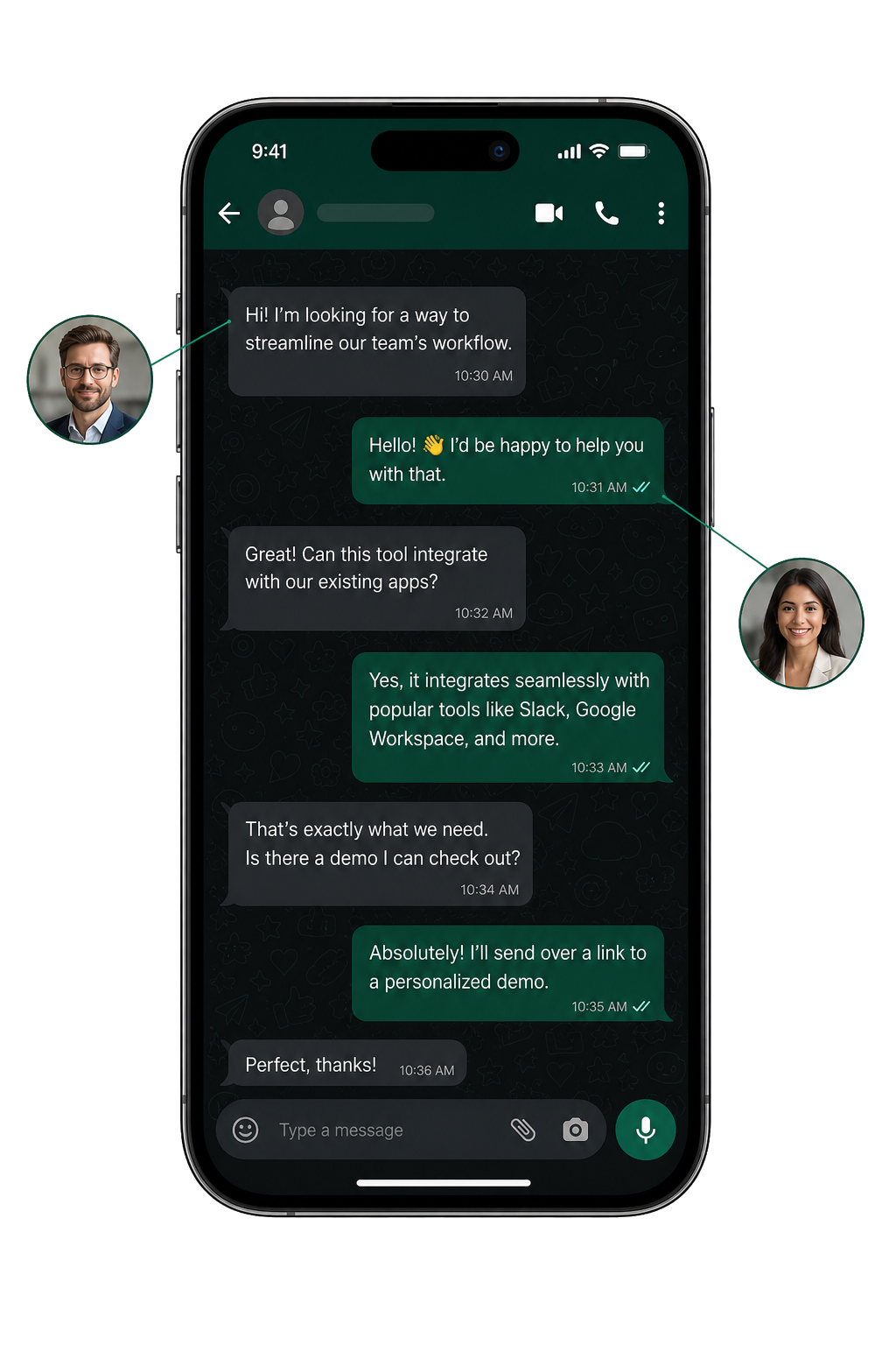Adflux Solutions WhatsApp messaging